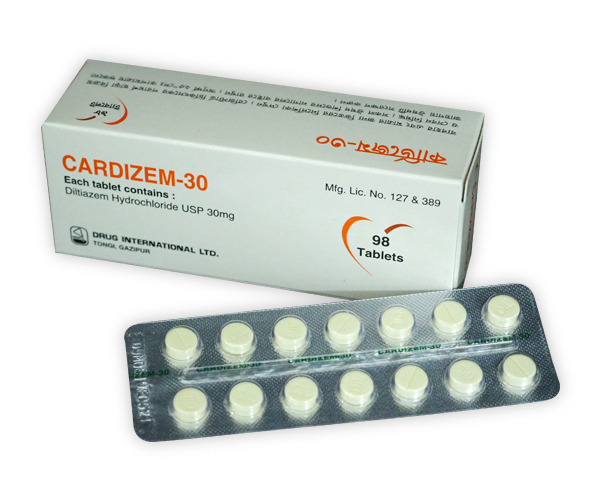 Tablet Cardizem 30mg (98 Pcs)